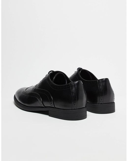 ASOS – schnürschuhe in Black für Herren