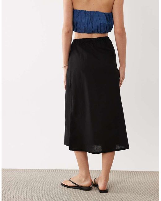 Regatta White Flamenca Midi Skirt