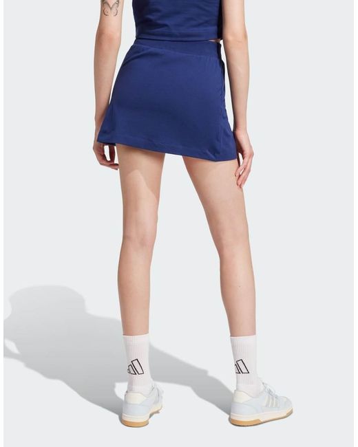 Adidas Originals Blue Essentials Color-Pop Cotton Skort