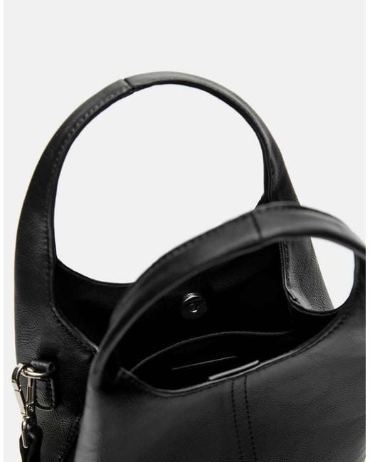 Borsa A Tracolla Nera di Pull&Bear in Black