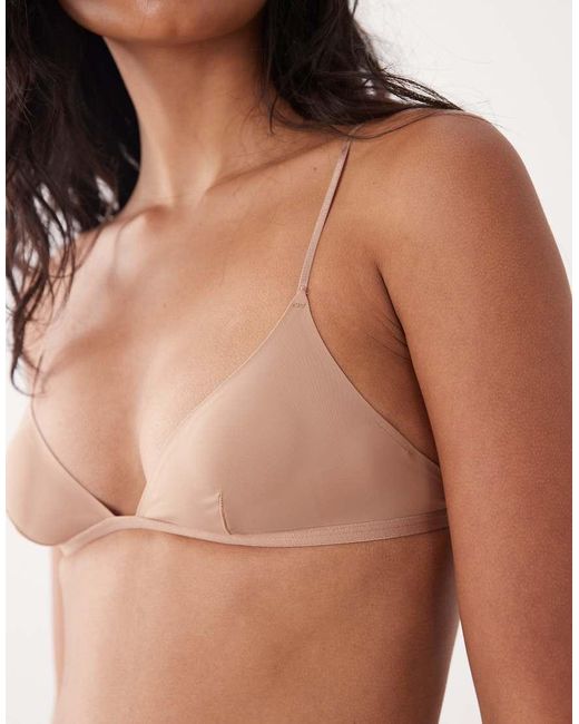 Cotton On Brown Invisible Micro Bralet