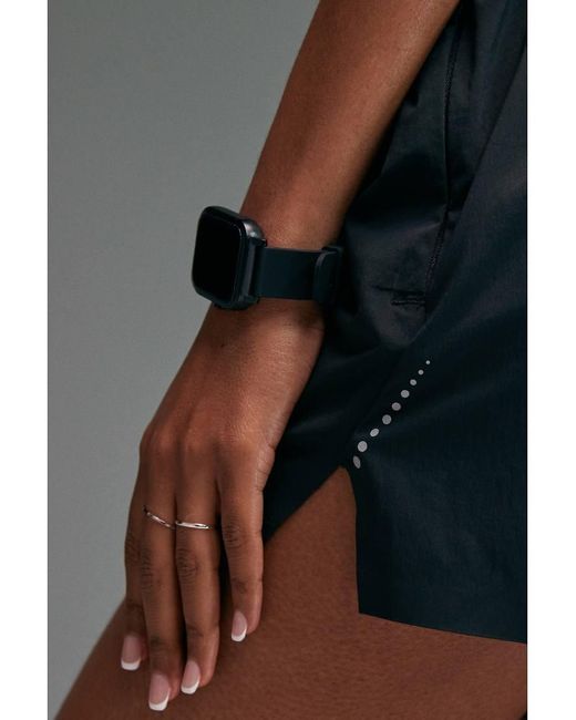 4505 Black Premium Woven High Waist 3 Inch Running Short With Jersey Liner And Phone Pocket