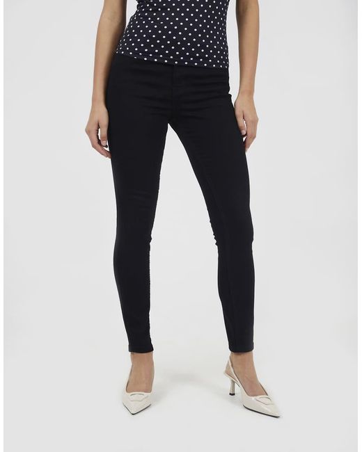 Brave Soul Blue High Waist Skinny Jeans