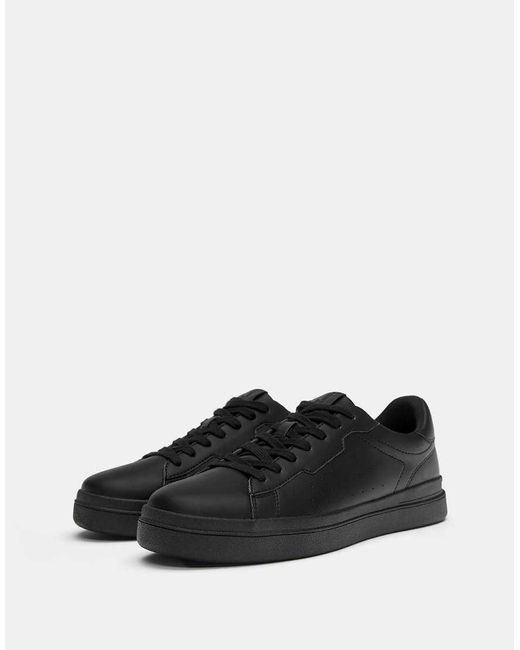 Pull&Bear Black Trainers for men