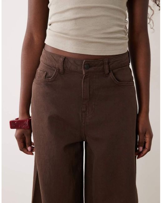 Jdy Brown Susie Barrel Jeans