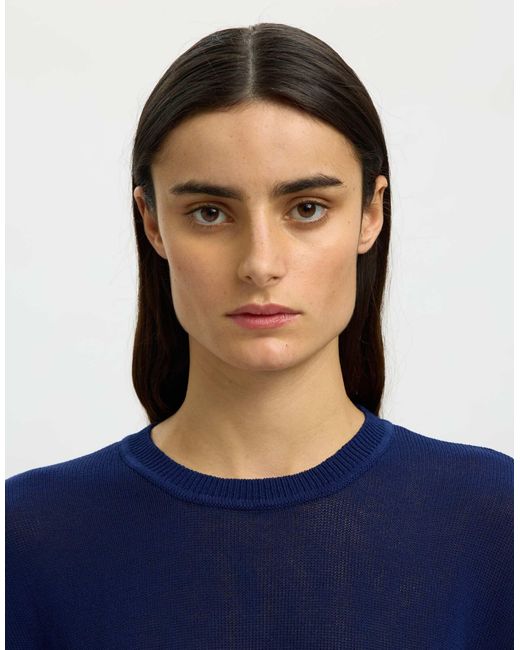 SELECTED Blue – strickoberteil