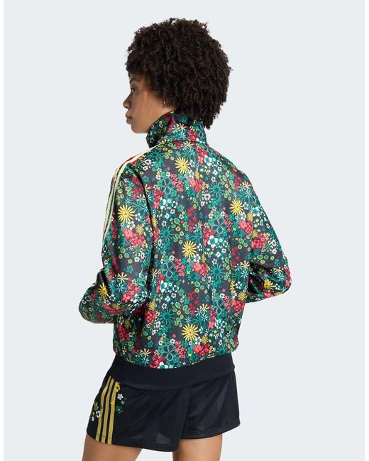 Adidas Originals Green X Liberty London Firebird Track Top