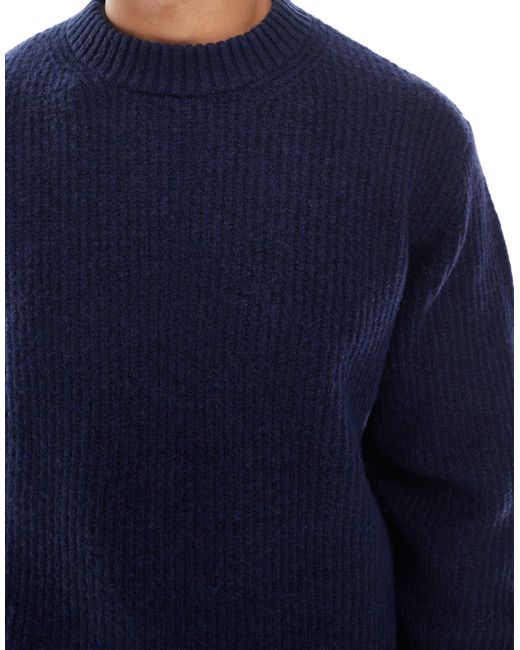 Jack & Jones – oversize-pullover in Blue für Herren