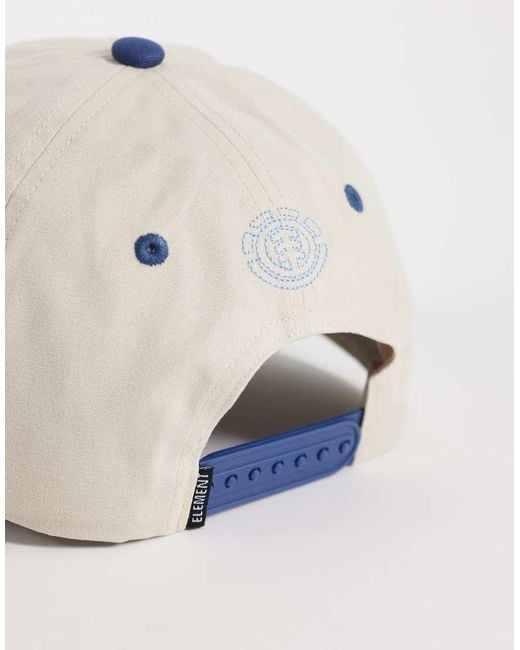 Element White Baseball Cap for men