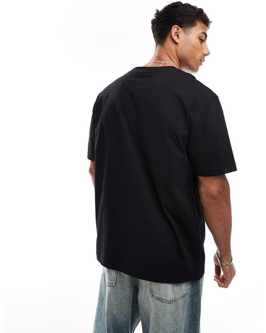 ASOS Black Essentials 2 Pack Relaxed T-shirts for men