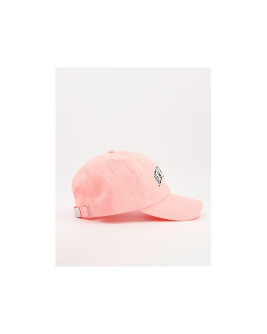 New Balance Collegiate Logo Cap in Pink 