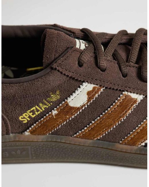 Adidas Originals Brown Handball Spezial Trainers for men