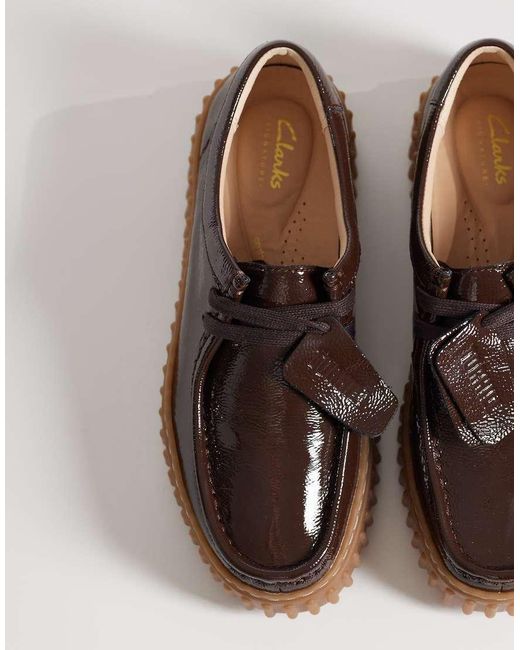 Clarks Brown Torhill Bee Shoes