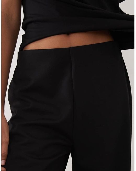 Mango Black Candelo Straight Trouser Co-ord