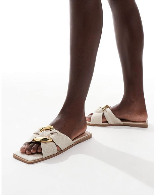 ASOS Brown Foxy Hardware Slider