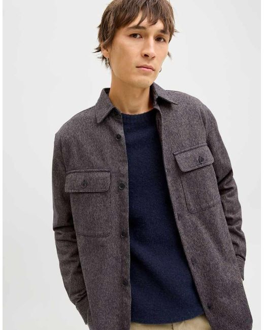 Jack & Jones Blue Overshirt for men