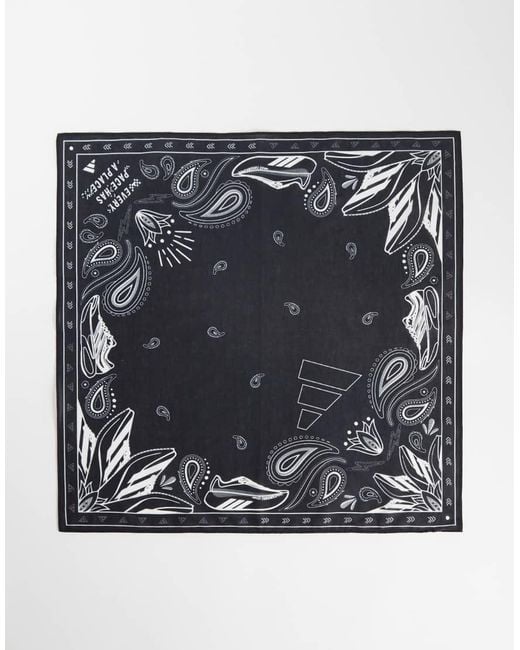Adidas Originals Blue Adidas Running Hankerchief Scarf