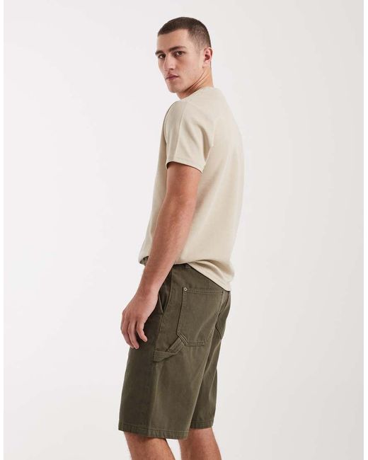 Cotton On Natural Baggy Worker Short for men