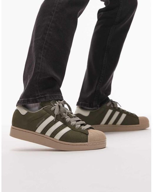 Adidas Originals Black Superstar Ii Trainers for men
