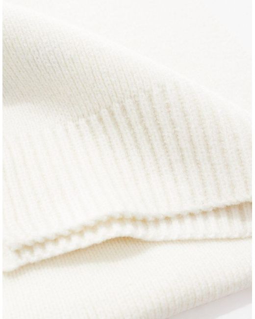 ASOS Black Knitted Scarf for men