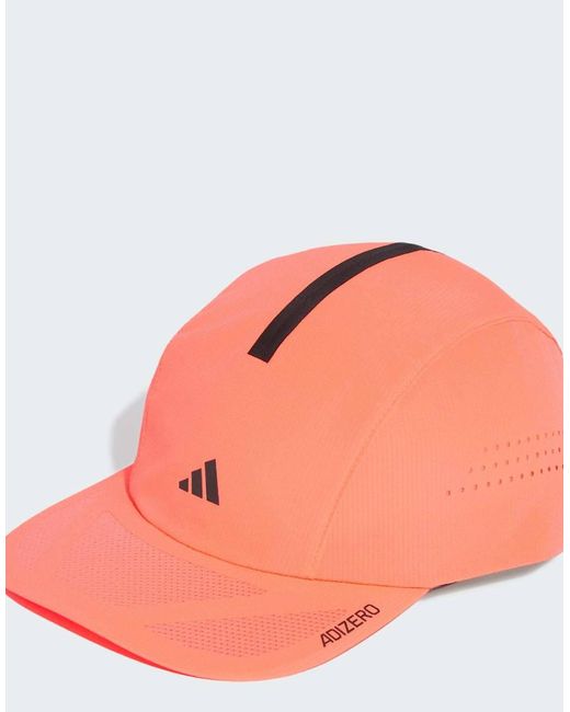 Adidas Originals Orange Runningxadizero Lightweight Climacool Cap