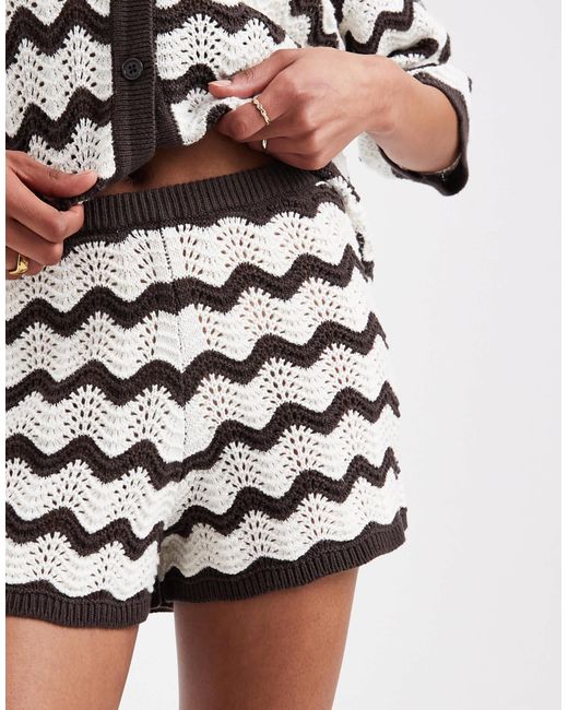 Short d'ensemble 4th & Reckless en coloris White