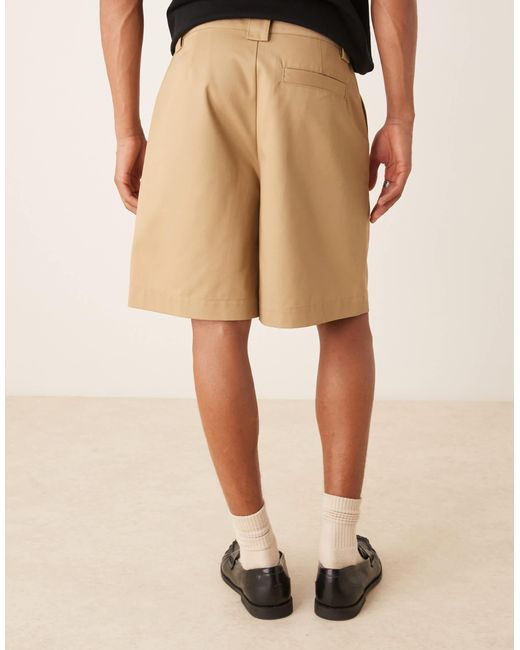 ASOS Black Mid Length Shorts for men