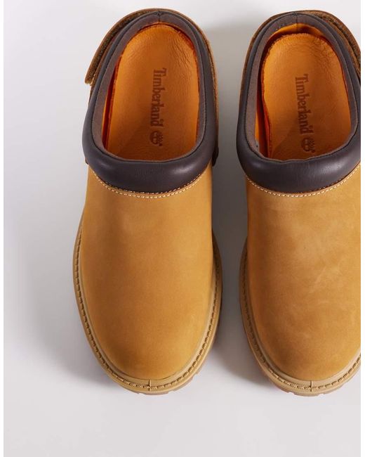 Timberland White Premium Mule