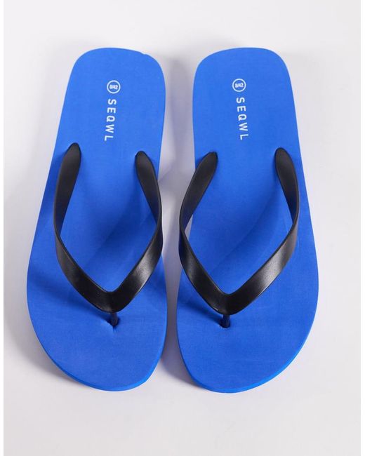 Infradito Blu di SEQWL in Blue da Uomo