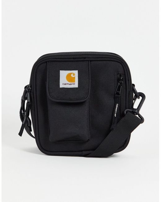 Carhartt WIP Black Essentials Flight Bag for men