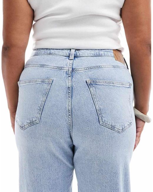 Vero Moda Blue Tessa Wide Leg Jeans