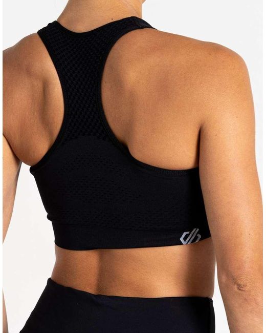Dare 2b Black Don'T Sweat It Iii Sports Bra