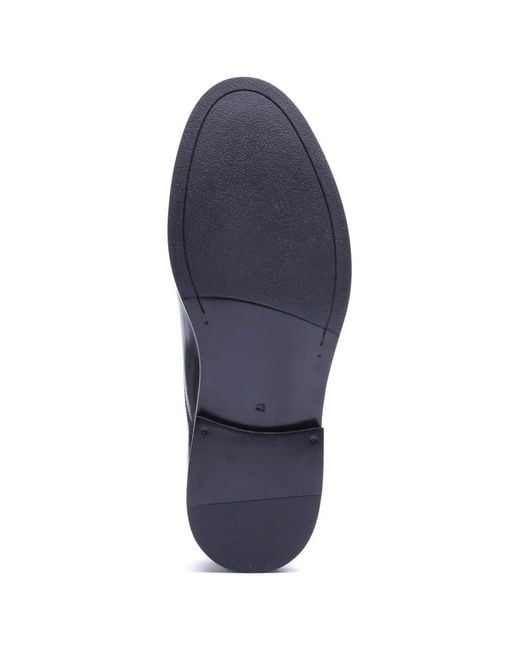 Base London Blue Roma Toe Cap Shoe for men