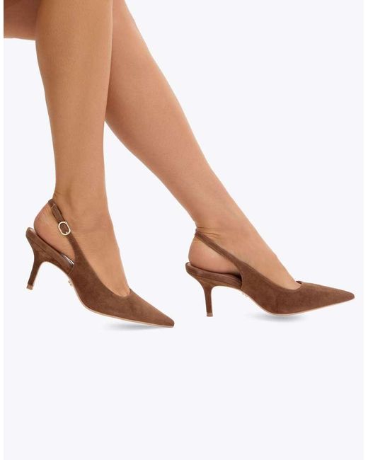Carvela Kurt Geiger Brown Spirited Heeled Shoes