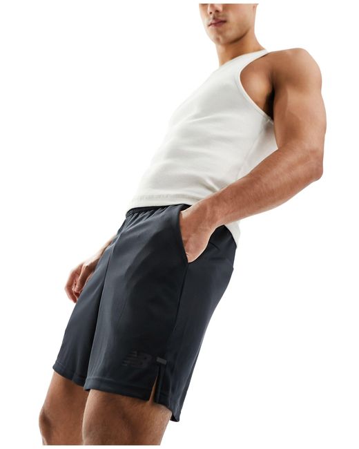 Pantalones cortos s tenacity New Balance de hombre de color Black