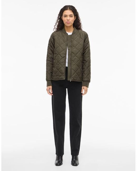 Vila Green Bomber Jacket
