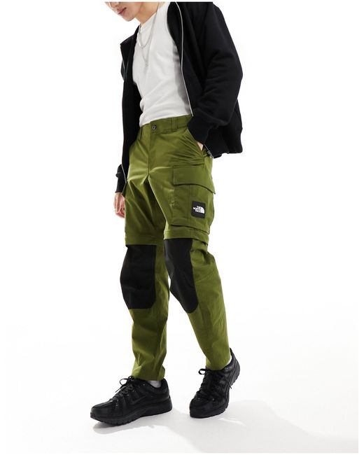 Nse - pantaloni cargo convertibili oliva e neri di The North Face in Green da Uomo