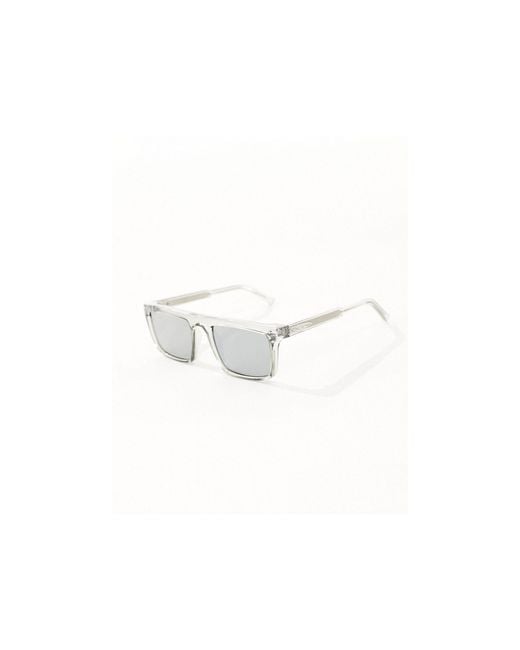 Spitfire Blue Deltoid Square Sunglasses