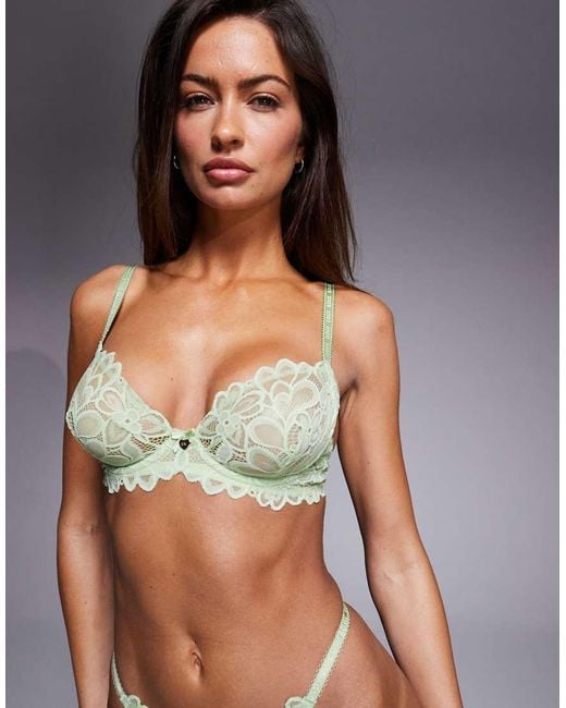 Boux Avenue Gray Heidi Underwired Plunge Bra