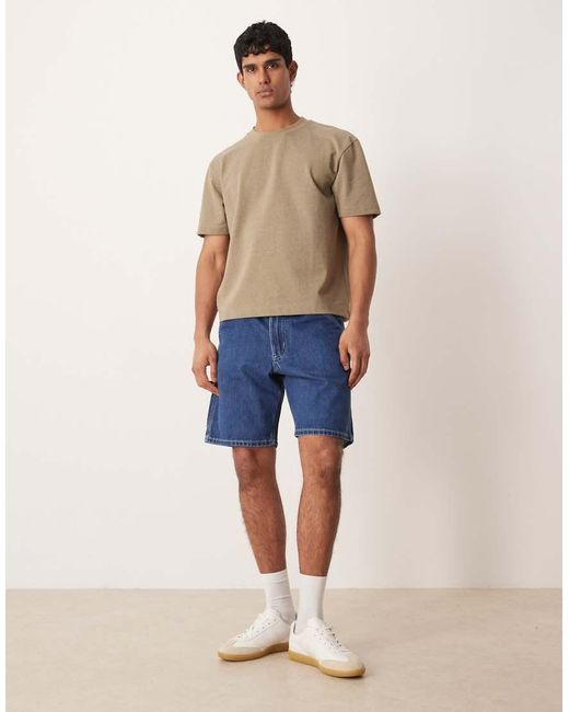 Polo Ralph Lauren Blue Denim Shorts for men
