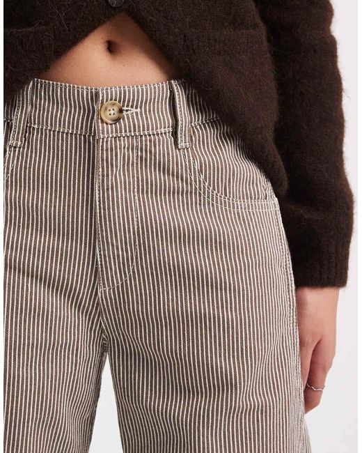 ASOS Multicolor Horseshoe Pants With Tab Waist Detail