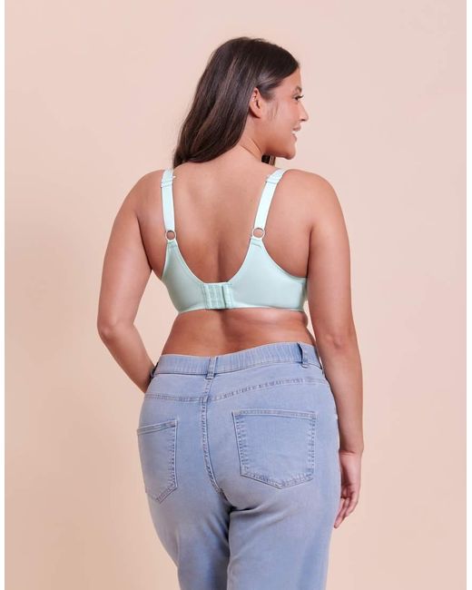 Curvy Kate Blue Smoothie Spacer Moulded T-Shirt Plunge Bra Fuller Bust