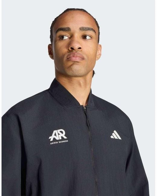 Adidas Originals Blue Adi365 Adidas Runners Jacket