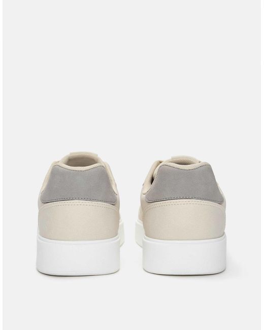 Pull&Bear – sneaker in Natural für Herren