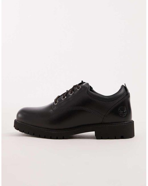 Timberland Black Lace-Up Shoe for men