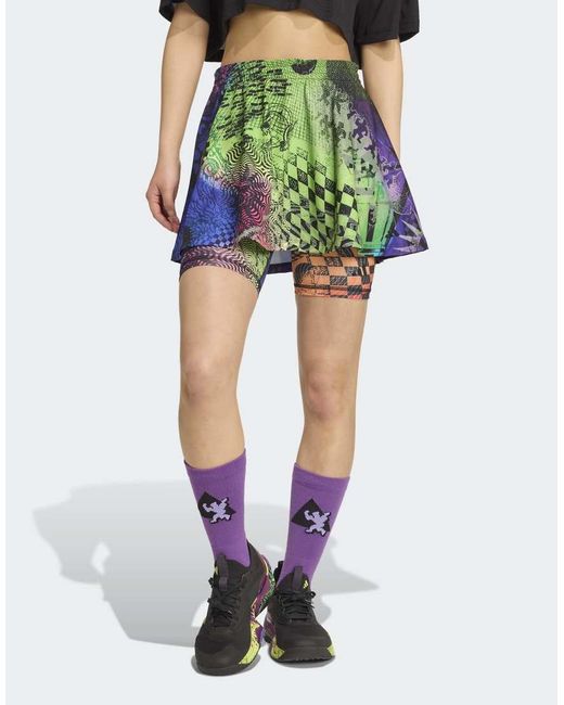 X Jeremy Scott di Adidas Originals in Green