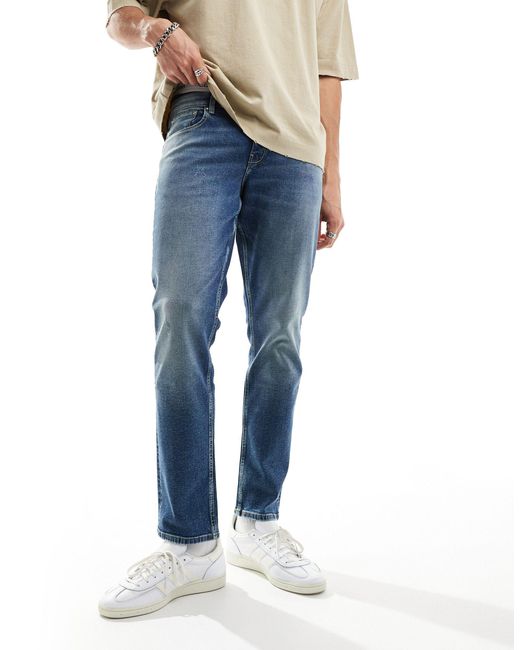 ASOS Blue Slim Jeans for men