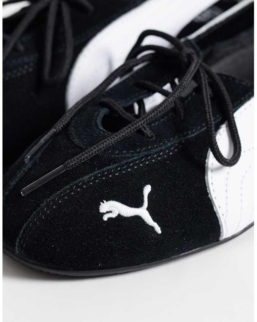 PUMA Black Speedcat Ballet Nova Flats