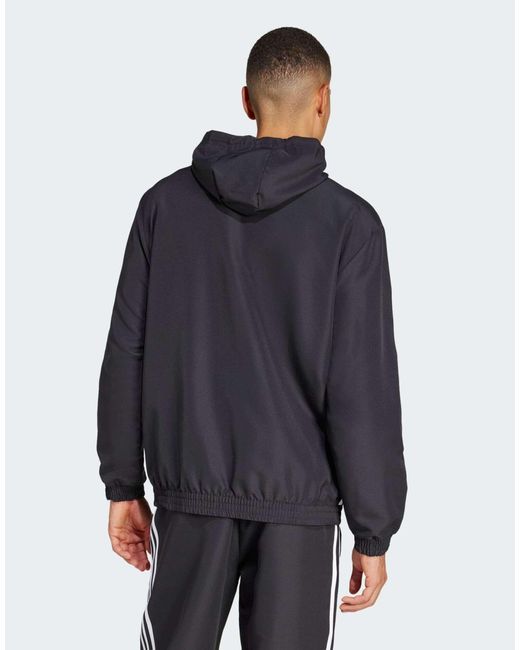 Adidas Originals – tiro 25 essentials – web-kapuzenpullover in Blue für Herren