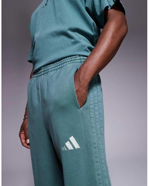 Adidas Originals Blue Adidas Sportswear joggers for men